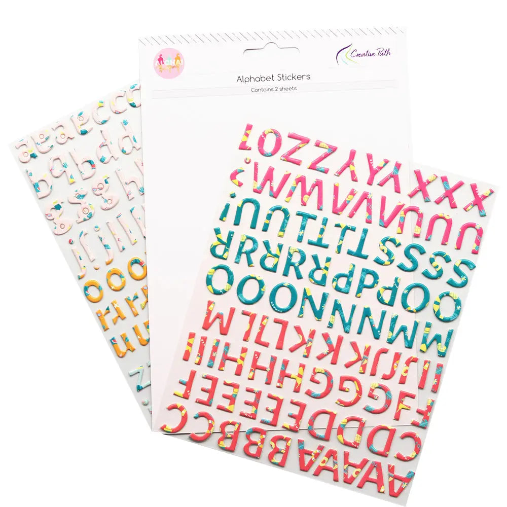 Summer DIY Album Collage Bubble Letter Sticker Cardboard Stickers Keep Adore